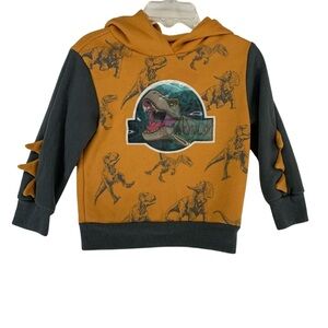 Holographic Jurassic World Dinosaur Hoodie Kid’s Size 2T